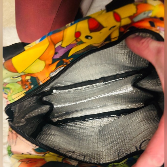 Pokemon Lunch Bag Insulated Lunch Box Reusable LunchboxWaterproof Portable Lunch - Picture 4 of 4